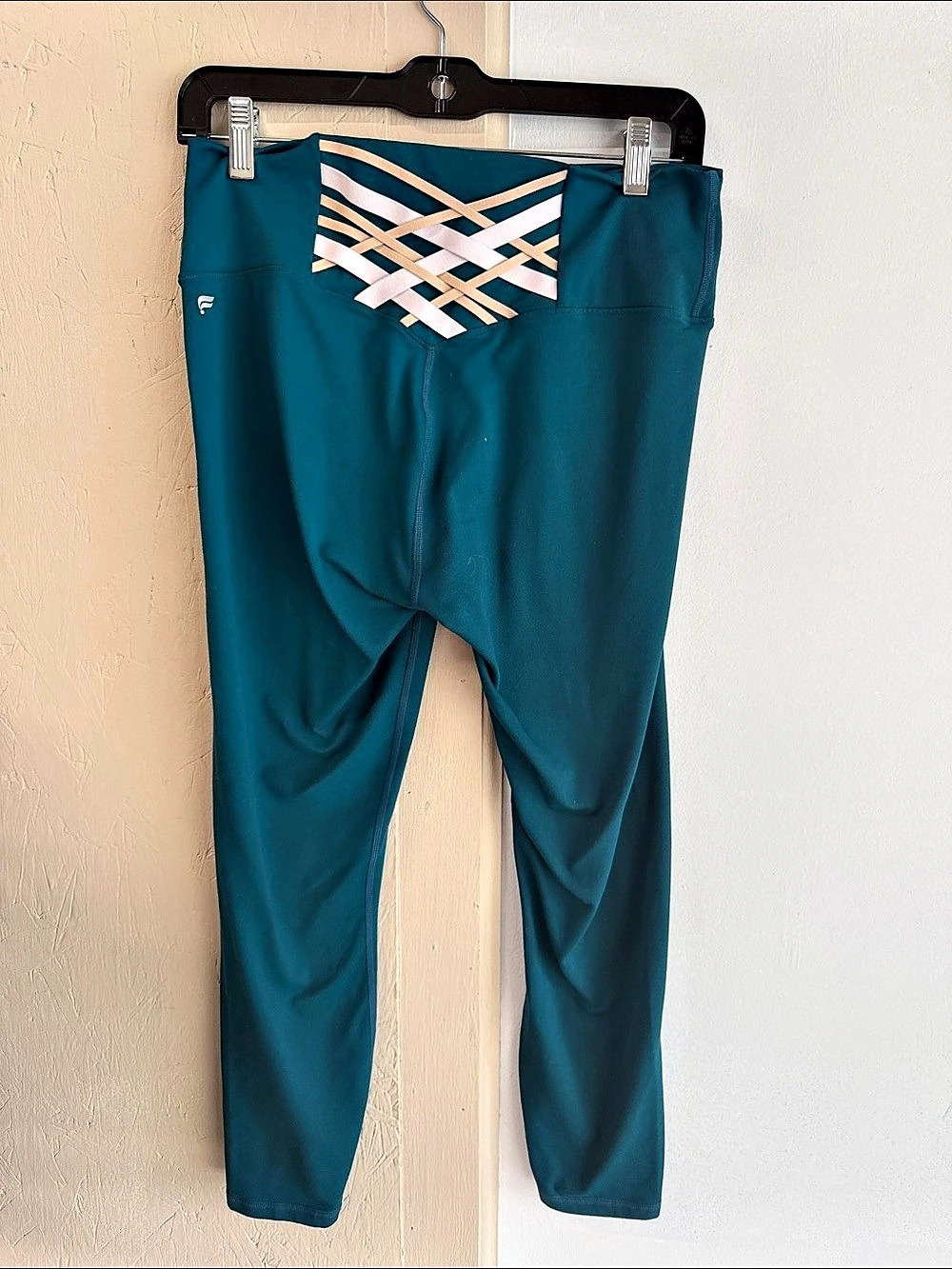 Fabletics leggings Women's Geometric Athletic Leggings in Blue